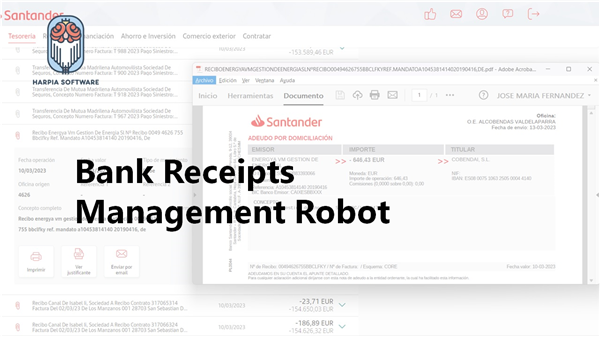 Download Bank Receipts Demo