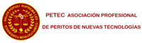 PETEC – ASOCIACIÓN PROFESIONAL DE PERITOS DE NUEVAS TECNOLOGÍAS Logo