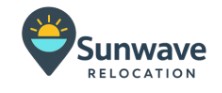 SUNWAVE RELOCATION Logo